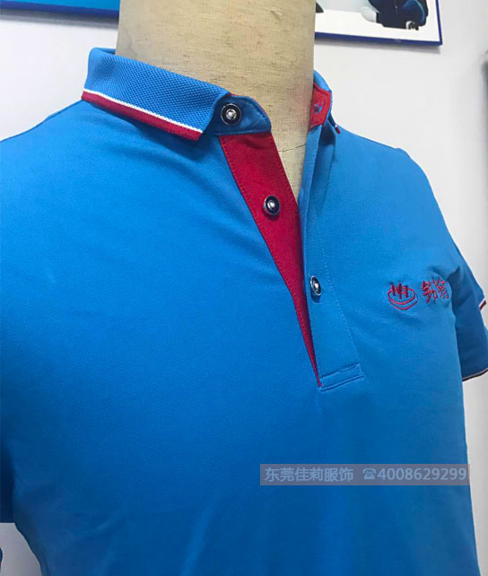 高爾夫珠地，側面圖--佳莉服飾